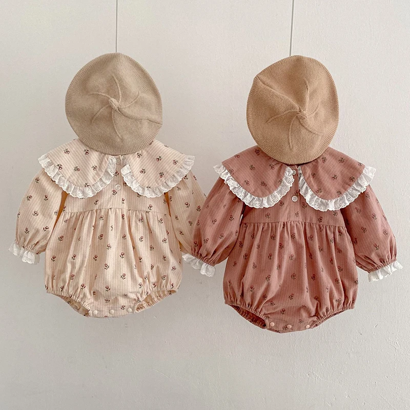 Spring Infant Kids Baby Girls Long Sleeve Flower Print Jumpsuit 0-3Yrs Autumn Sweet Newborn Baby Girls Clothes Rompers
Spring Infant Kids Baby Girls Long Sleeve Flower Print Jumpsuit 0-3Yrs Autumn Sweet Newborn Baby Girls Clothes Rompers