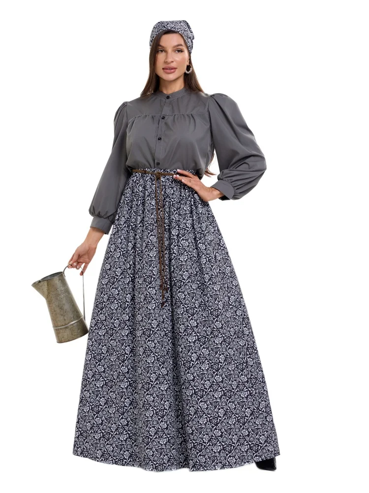 Traditional Oktoberfest Munich Maid Costume for Women Adult Cosplay Floral Skirt Set Manor Farm Girl Palace Attendant Outfit
Traditional Oktoberfest Munich Maid Costume for Women Adult Cosplay Floral Skirt Set Manor Farm Girl Palace Attendant Outfit