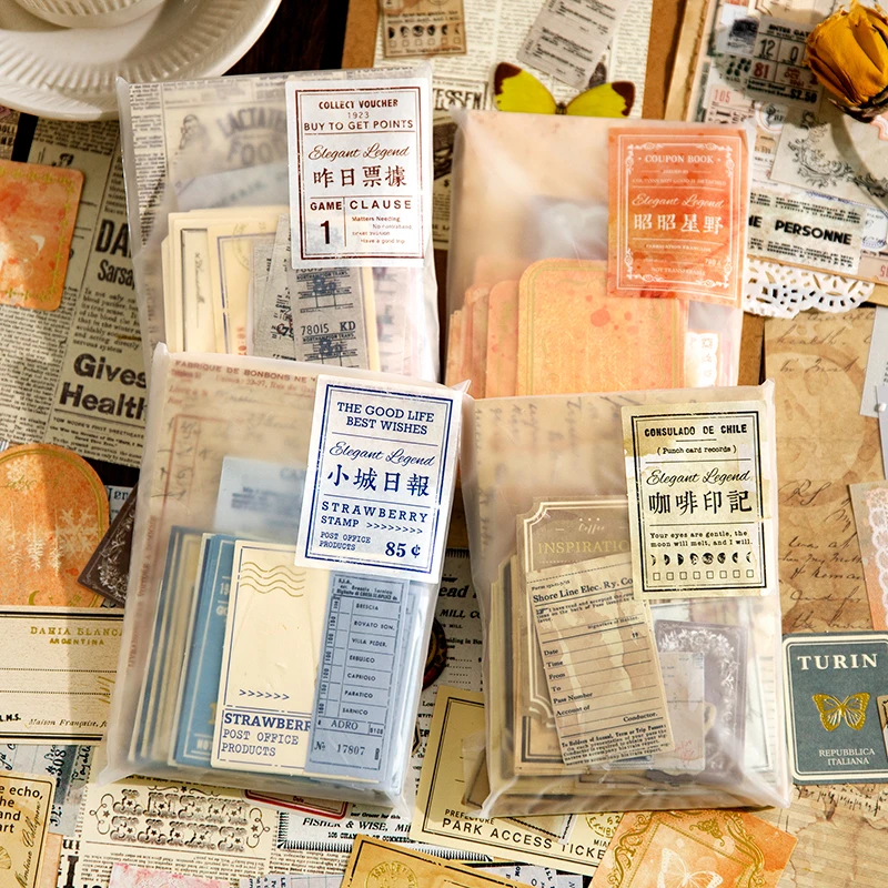 100 pcs/pack Vintage material paper Set Diy Diary Album Scrapbooking Collage material paper Decorative Diy junk journal Supplies
100 pcs/pack Vintage material paper Set Diy Diary Album Scrapbooking Collage material paper Decorative Diy junk journal Supplies