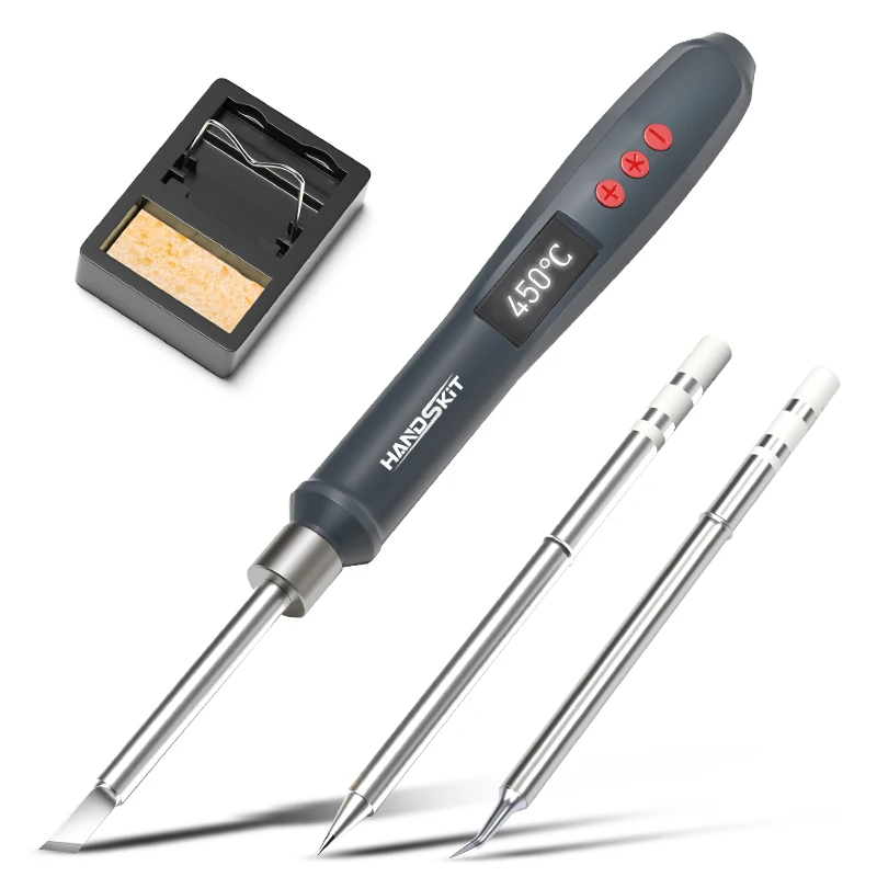 72W T12 Soldering Iron Adjustable Digital Solder Station Equipment SN72 Portable Home Electronics Repair Tool Set
72W T12 Soldering Iron Adjustable Digital Solder Station Equipment SN72 Portable Home Electronics Repair Tool Set