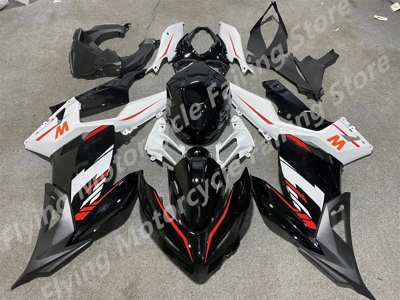 Injection Bodywork Fairing black white Fairing Kit For Kawasaki EX400 2018-2024 EX400 Bodywork 18 19 20 21 22 23 24+ tank cup
Injection Bodywork Fairing black white Fairing Kit For Kawasaki EX400 2018-2024 EX400 Bodywork 18 19 20 21 22 23 24+ tank cup
