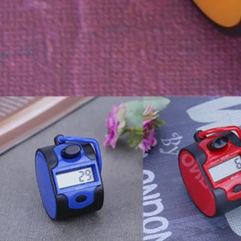 5 Digit Number Handheld Manual Counter LCD Display 1.5V Hand Tally Counter Training Aids Portable with Finger Ring
5 Digit Number Handheld Manual Counter LCD Display 1.5V Hand Tally Counter Training Aids Portable with Finger Ring