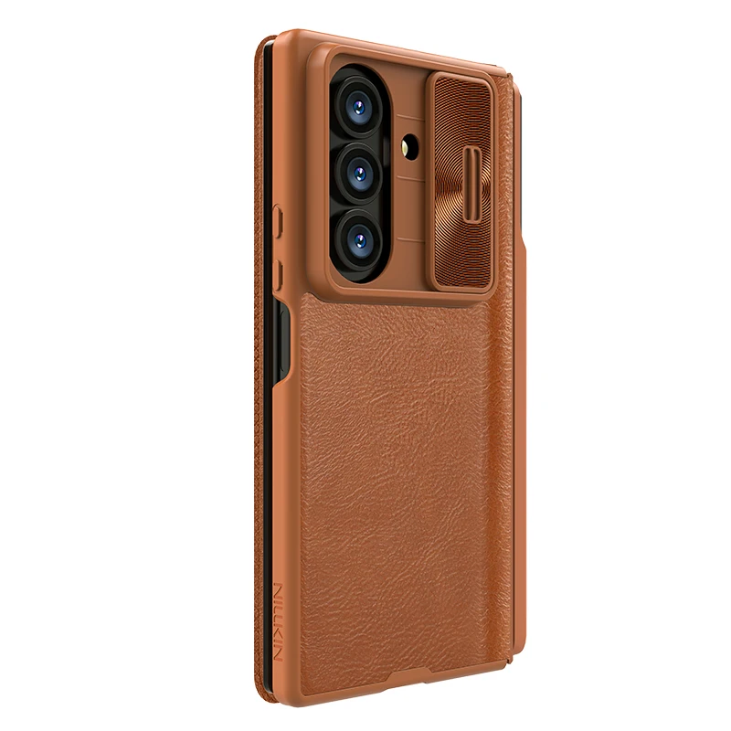 Nillkin for Samsung Galaxy Z Fold 7 5G Case Qin Flip Leather Camera Slide Cover With Customs S-Pen 360 Full Cover Protection
Nillkin for Samsung Galaxy Z Fold 7 5G Case Qin Flip Leather Camera Slide Cover With Customs S-Pen 360 Full Cover Protection