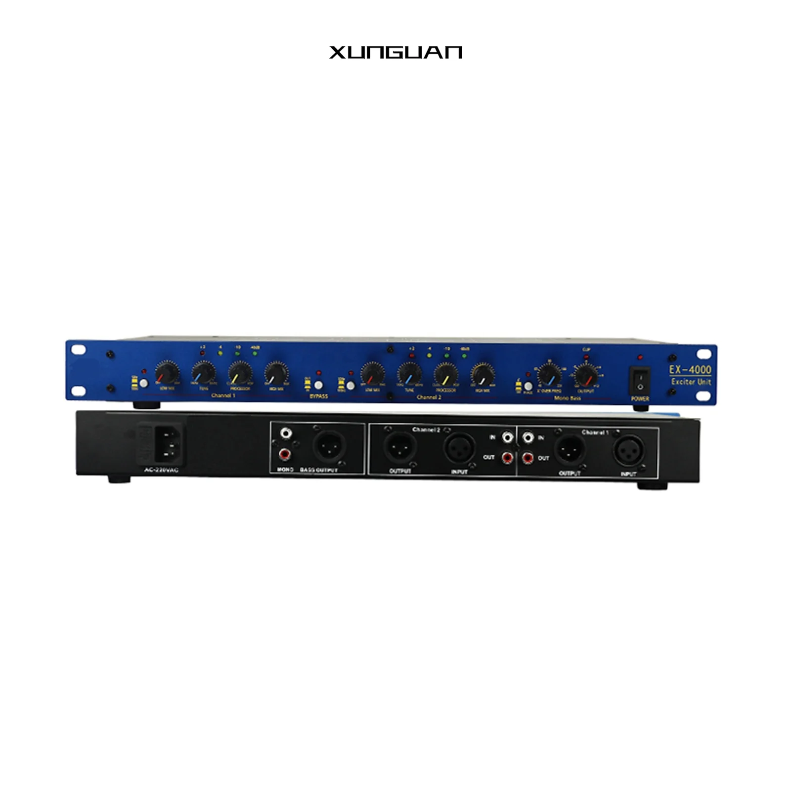 EX-4000 KTV Performance Sound Exciter Audio Processor Professional Audio Speaker Management
EX-4000 KTV Performance Sound Exciter Audio Processor Professional Audio Speaker Management