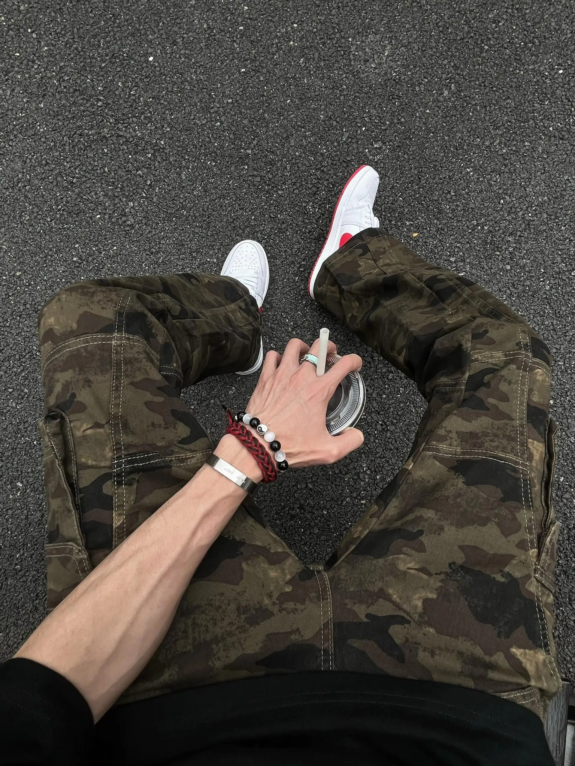 Cleanfit American High Street Retro Camouflage Multi-Pocket Flared Casual Workwear Pants Men Slimming Long Trousers Trendy
Cleanfit American High Street Retro Camouflage Multi-Pocket Flared Casual Workwear Pants Men Slimming Long Trousers Trendy
