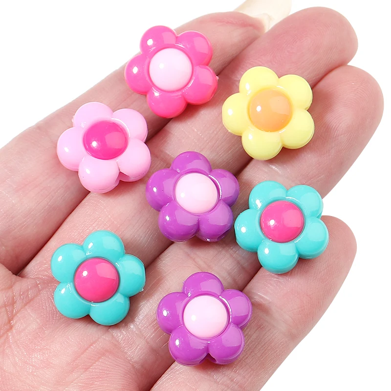 10pcs 16mm Multicolor Acrylic Flower Spacer Beads For Jewelry Making Bracelet Necklace Earrings Charm Diy Craft Accessories
10pcs 16mm Multicolor Acrylic Flower Spacer Beads For Jewelry Making Bracelet Necklace Earrings Charm Diy Craft Accessories