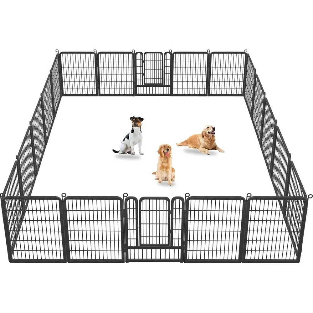 Портативный 40, уличный забор для собак, 20-панельный устойчивый к ржавчине дворный манеж для собак, идеально подходит для автофургонов, кемпинга и упражнений
Портативный 40, уличный забор для собак, 20-панельный устойчивый к ржавчине дворный манеж для собак, идеально подходит для автофургонов, кемпинга и упражнений