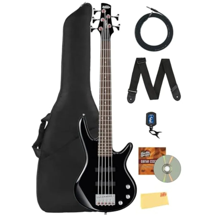 GSRM25 SR Gio miKro Short-Scale Bass Guitar for beginners, maple neck, black finish, lightweight and easy-to-play design
GSRM25 SR Gio miKro Short-Scale Bass Guitar for beginners, maple neck, black finish, lightweight and easy-to-play design