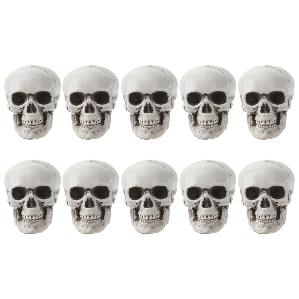 10Pcs Artificial Skull Ornaments Premium Plastic Material Safe for Parties and Club Decorations Scared Halloween Skull
10Pcs Artificial Skull Ornaments Premium Plastic Material Safe for Parties and Club Decorations Scared Halloween Skull
