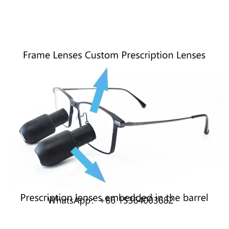 Prescription TTL4.0X Metal Loupes Titanium Frame Through the Lens 4X Medical Surgical Loupes Prism TTL
Prescription TTL4.0X Metal Loupes Titanium Frame Through the Lens 4X Medical Surgical Loupes Prism TTL