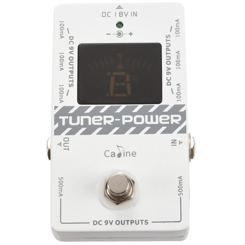 Новый Caline Cp-09 2-в-1 тюнер и источник питания True Bypass для Dc 9V педаль эффектов для электрогитары восемь изолированных выходов Multifu
Новый Caline Cp-09 2-в-1 тюнер и источник питания True Bypass для Dc 9V педаль эффектов для электрогитары восемь изолированных выходов Multifu