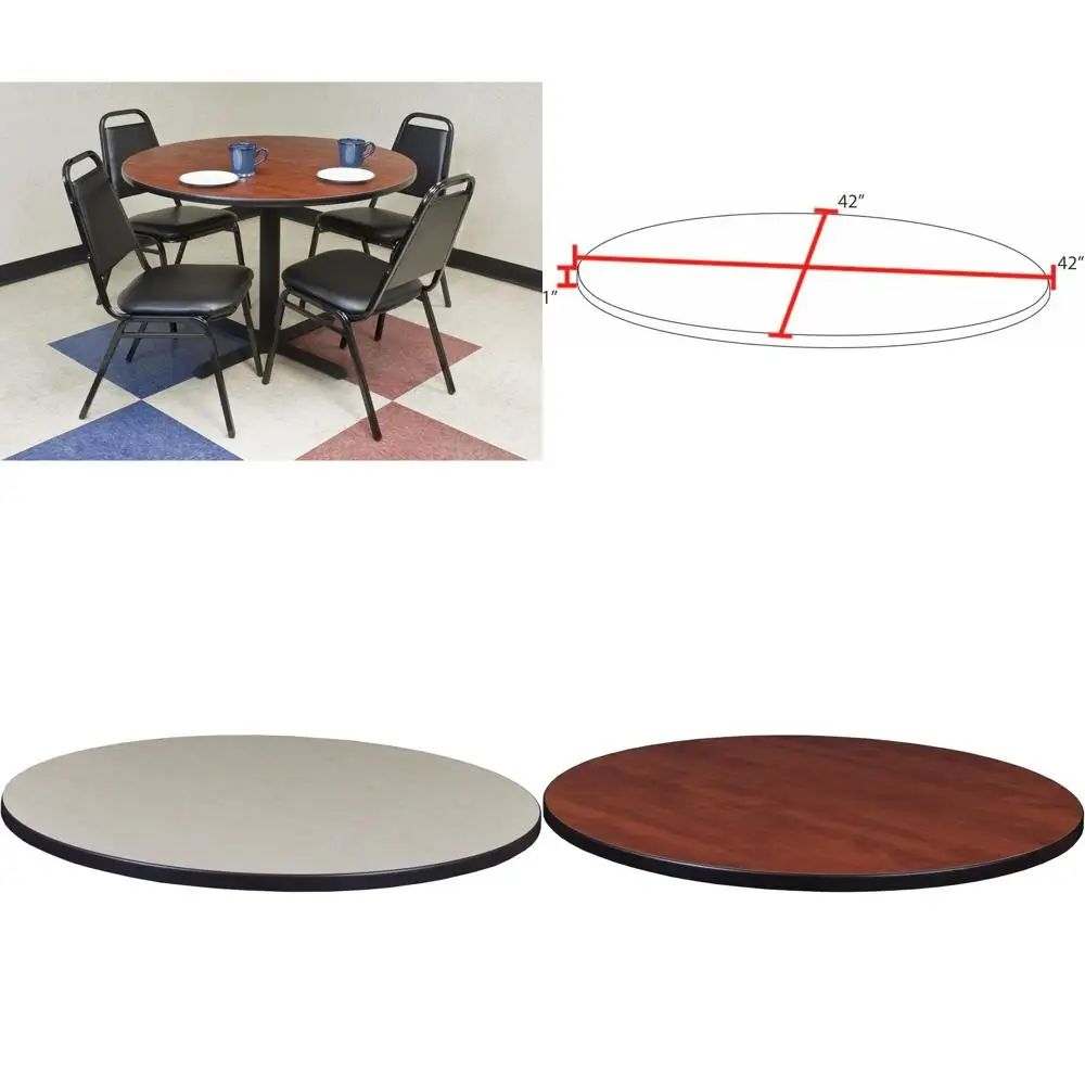 42 Cherry/Maple Round Stand Table Top
42 Cherry/Maple Round Stand Table Top