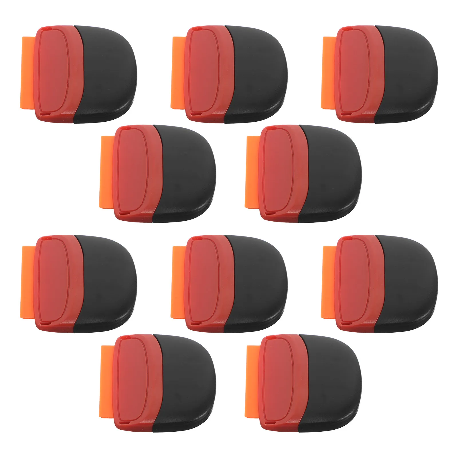 10Pcs Mini Razor Blade Scraper Compact Plastic Adhesive Remover Tool for Car Glass Mirror Window Sticker Label Vinyl Glue Film
10Pcs Mini Razor Blade Scraper Compact Plastic Adhesive Remover Tool for Car Glass Mirror Window Sticker Label Vinyl Glue Film