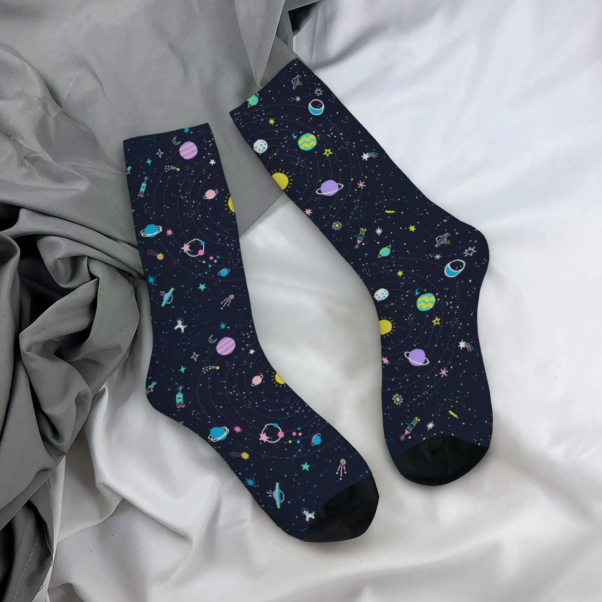 Colorful Space Crystal Galaxy Football Socks Cosmos Long Socks for Unisex Non-slip
Colorful Space Crystal Galaxy Football Socks Cosmos Long Socks for Unisex Non-slip