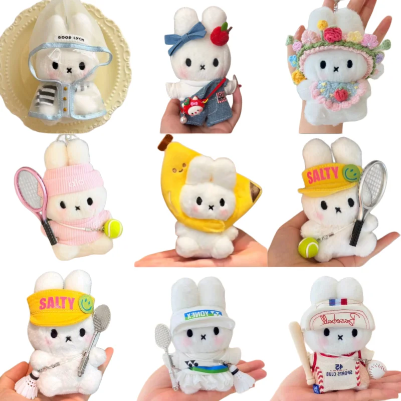 Miffy Rabbit Cute Soft Plush Bear Keychain Raincoat Design Stuffed Animal Bag Charm Backpack Pendant Decorative Gift For Women
Miffy Rabbit Cute Soft Plush Bear Keychain Raincoat Design Stuffed Animal Bag Charm Backpack Pendant Decorative Gift For Women