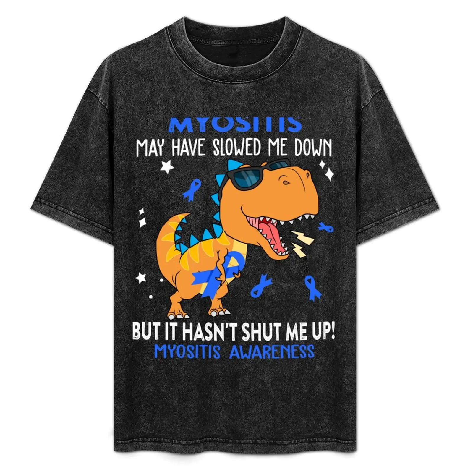 Myositis Awareness Dinosaur Lover Myositis Warrior Gift T-Shirt oversized summer top funny shirt cotton funny t shirts for men
Myositis Awareness Dinosaur Lover Myositis Warrior Gift T-Shirt oversized summer top funny shirt cotton funny t shirts for men