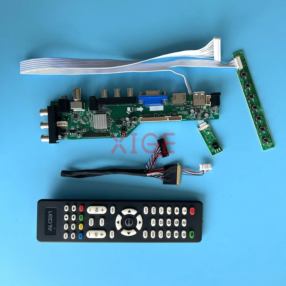 Плата контроллера драйвера для LP156WF4-SLB1/SLB6/SLBA/SLC1 40-контактный LVDS DVB-C/T 1920x1080 15,6 "AV/USB/DHMI/VGA комплект панели ноутбука DIY
Плата контроллера драйвера для LP156WF4-SLB1/SLB6/SLBA/SLC1 40-контактный LVDS DVB-C/T 1920x1080 15,6 "AV/USB/DHMI/VGA комплект панели ноутбука DIY