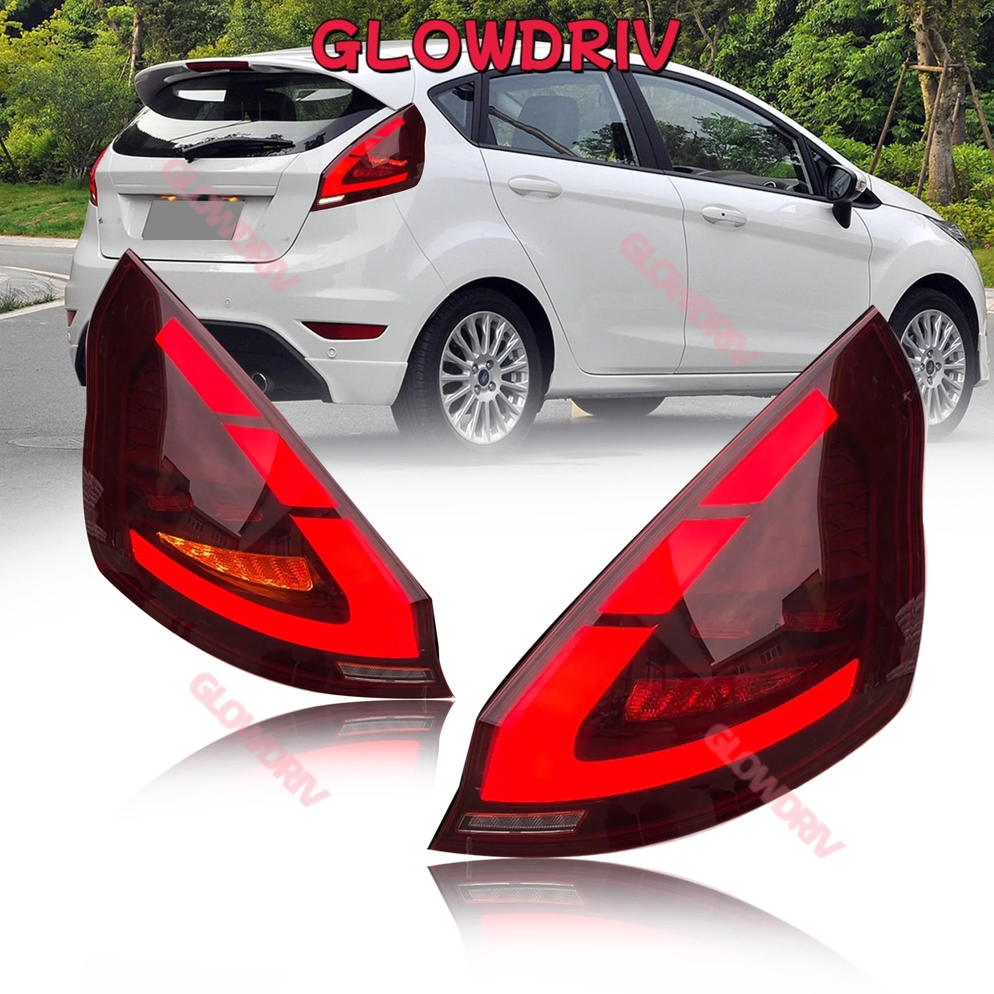 Светодиодный задний фонарь для Ford Fiesta 2009-2015, комплект для модернизации задних фар с функцией указателя поворота и ходовых огней
Светодиодный задний фонарь для Ford Fiesta 2009-2015, комплект для модернизации задних фар с функцией указателя поворота и ходовых огней