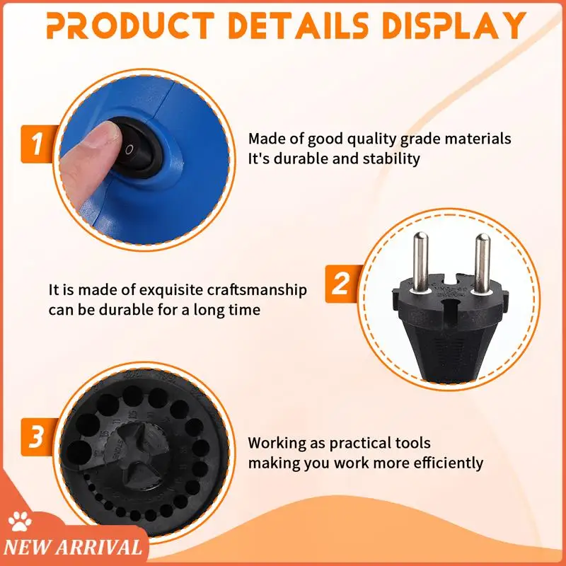 Power Drill Bit Sharpener For 1/8''- 15/32'' 3-12Mm Twist Drill Bit Sharpener Grinder Drill Bit Sharpener Machine EU Plug
Power Drill Bit Sharpener For 1/8''- 15/32'' 3-12Mm Twist Drill Bit Sharpener Grinder Drill Bit Sharpener Machine EU Plug