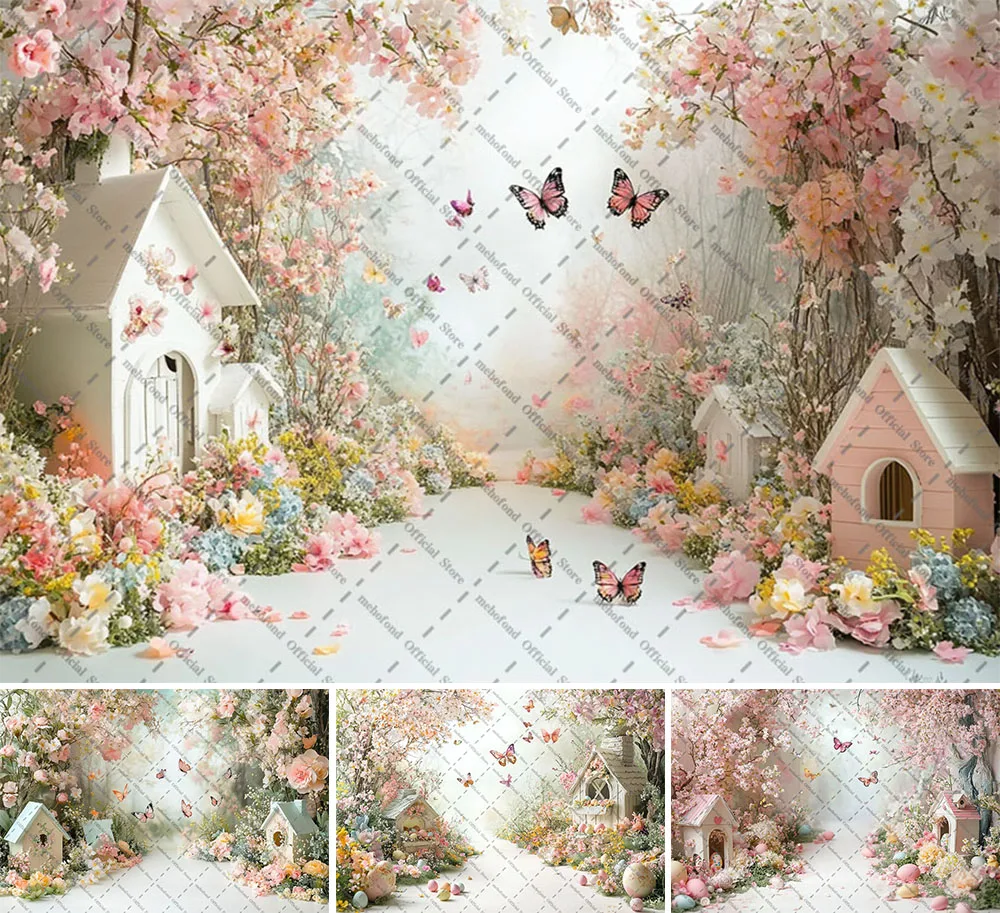 Mehofond Photography Background Spring Easter Garden Butterfly Flowers Eggs Kids Birthday Portrait Decor Backdrop Photo Studio
Mehofond Photography Background Spring Easter Garden Butterfly Flowers Eggs Kids Birthday Portrait Decor Backdrop Photo Studio