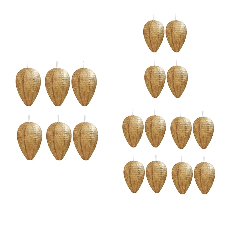 Mini Size Paper Wasp Nest Decoy Hanging Fake Wasp Nest For Wasps Hornets Yellow Jackets
Mini Size Paper Wasp Nest Decoy Hanging Fake Wasp Nest For Wasps Hornets Yellow Jackets