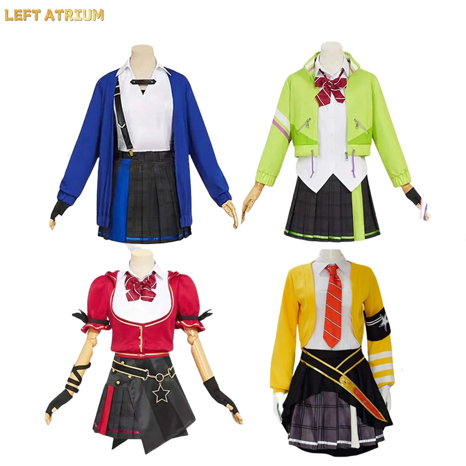 2025 new Anime Hoshino Ichika Hinomori Shiho Mochizuki Honami Cosplay Costume Project Sekai Colorful Stage For Women Outfits
2025 new Anime Hoshino Ichika Hinomori Shiho Mochizuki Honami Cosplay Costume Project Sekai Colorful Stage For Women Outfits