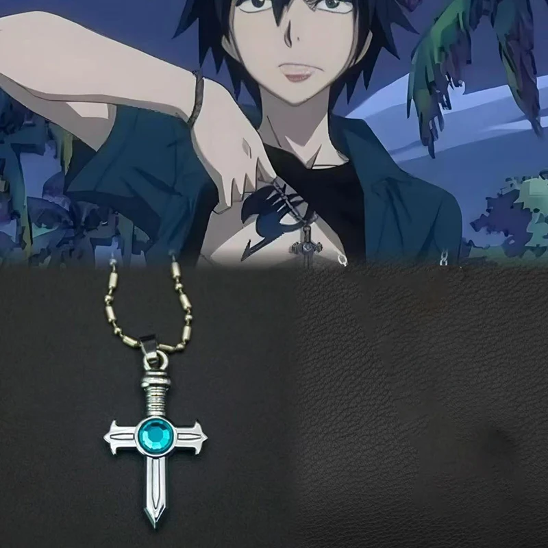 Gray Fullbuster Cosplay Drop Cross Necklace Jewelry Fans Gifts Pendant Lovely Gift
Gray Fullbuster Cosplay Drop Cross Necklace Jewelry Fans Gifts Pendant Lovely Gift