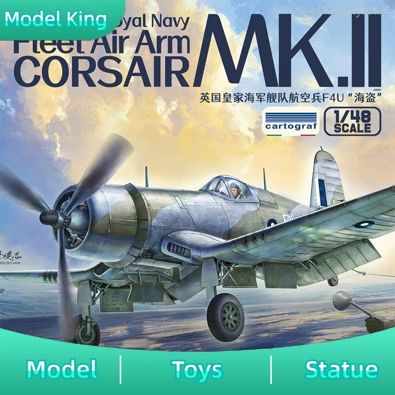 NEW Magic Factory 1/48 Royal Navy Fleet Aviation F4U Pirate 5004 aircraft Assembly model kit Collection Model Custom Toys Gift
NEW Magic Factory 1/48 Royal Navy Fleet Aviation F4U Pirate 5004 aircraft Assembly model kit Collection Model Custom Toys Gift