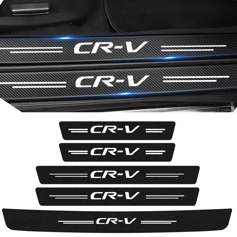 Carbon Fiber Car Door Sill Protector Trunk Guard Bumper Stickers Decals for Honda CR-V CRV Logo 2021 2019 2018 2017 Accessories
Carbon Fiber Car Door Sill Protector Trunk Guard Bumper Stickers Decals for Honda CR-V CRV Logo 2021 2019 2018 2017 Accessories