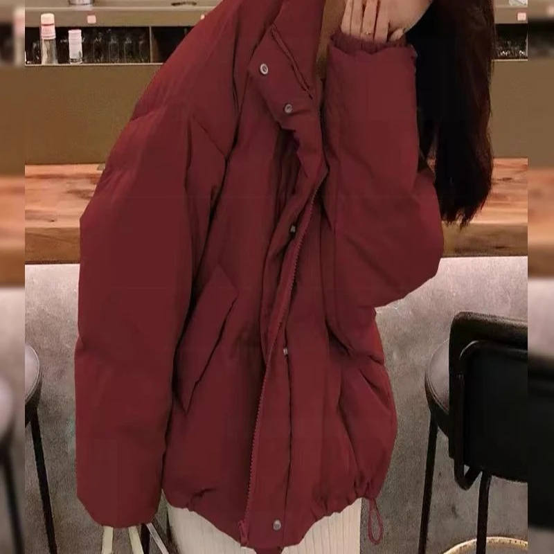 Stand Up Collar Short Style 2025 New Down and Cotton Jacket, Short Stature, Winter Thick Versatile Jacket for Women
Stand Up Collar Short Style 2025 New Down and Cotton Jacket, Short Stature, Winter Thick Versatile Jacket for Women