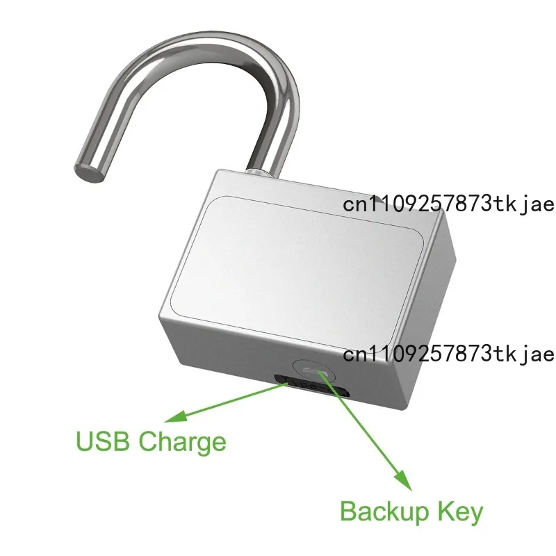 Smart Padlock Fingerprint Waterproof USB Charging Quick Identification Unlock Sensor High Quality P70/P55/PQ1
Smart Padlock Fingerprint Waterproof USB Charging Quick Identification Unlock Sensor High Quality P70/P55/PQ1