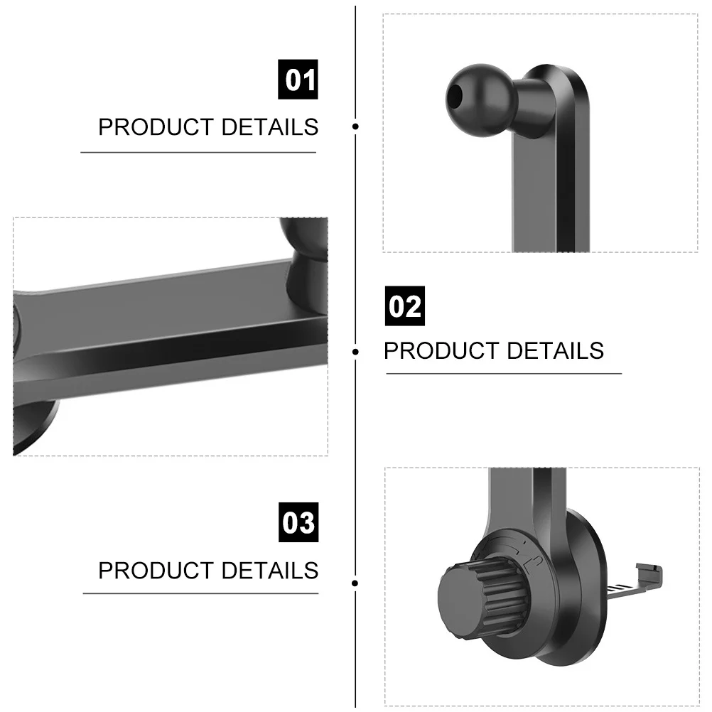 2Pcs Car Phone Holder Accessories Air Vent Mount Bracket for Most Car Models 360 Rotating Outlet Holder Sturdy Design
2Pcs Car Phone Holder Accessories Air Vent Mount Bracket for Most Car Models 360 Rotating Outlet Holder Sturdy Design
