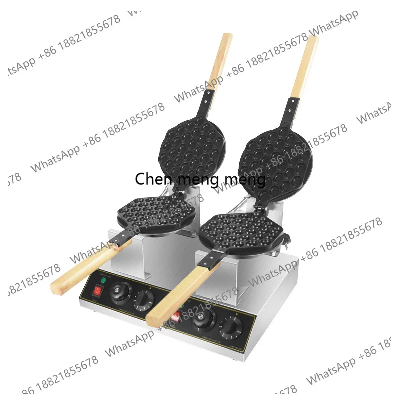 Double-head Hong Kong-style egg machine, waffle machine, commercial electric egg machine
Double-head Hong Kong-style egg machine, waffle machine, commercial electric egg machine