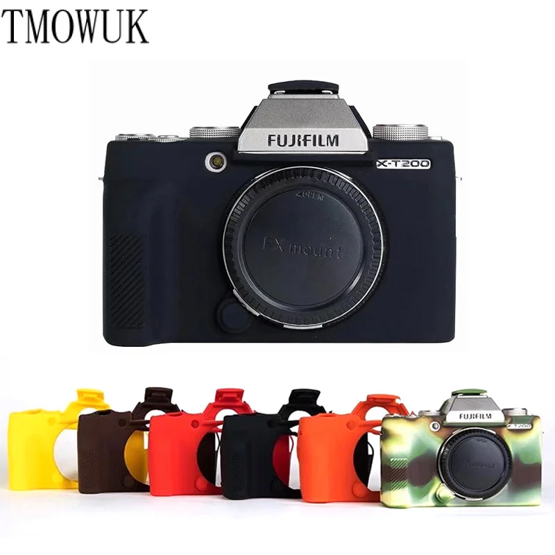 For Fujifilm X-T200 xt200 Silicone Case xt200 Micro Single Camera Photography Protective Cover Soft Case Silicone Case
For Fujifilm X-T200 xt200 Silicone Case xt200 Micro Single Camera Photography Protective Cover Soft Case Silicone Case