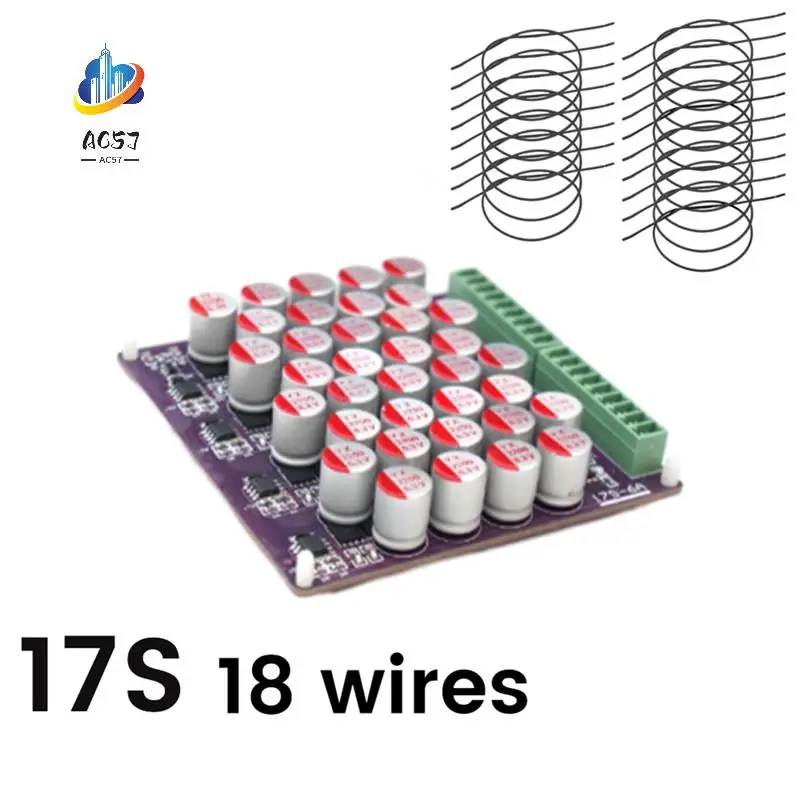 AC57-6A Active Equalizer Whole Group Balancer Lifepo 18650 Lithium Battery Energy Transfer Equalization Capacitor
AC57-6A Active Equalizer Whole Group Balancer Lifepo 18650 Lithium Battery Energy Transfer Equalization Capacitor