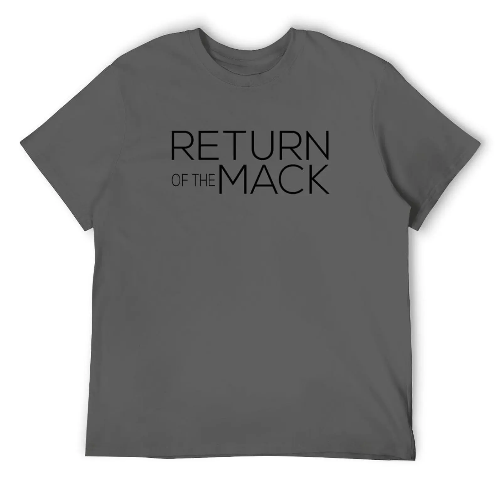 Return of the Mack T-Shirt Luxury man customizeds luxury clothing labubu men graphic t shirts
Return of the Mack T-Shirt Luxury man customizeds luxury clothing labubu men graphic t shirts