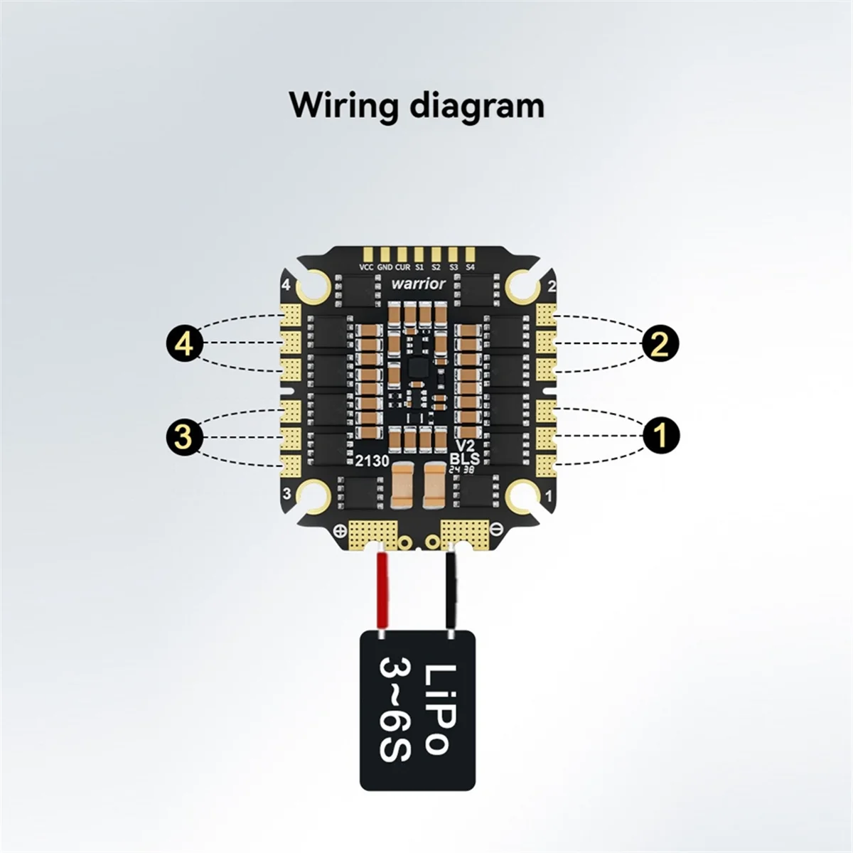 New 3C-3055S 8Bit 55A 4-in-1 ESC 3-6S Lipo 30.5mmx30.5mm Integrated Ammeter for RC FPV Drone
New 3C-3055S 8Bit 55A 4-in-1 ESC 3-6S Lipo 30.5mmx30.5mm Integrated Ammeter for RC FPV Drone