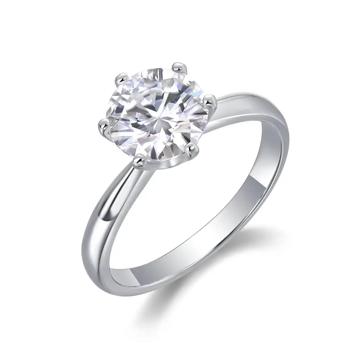 Moissanite ring Fashion women Engagement Wedding 925 silver round diamond Moissanite ring
Moissanite ring Fashion women Engagement Wedding 925 silver round diamond Moissanite ring