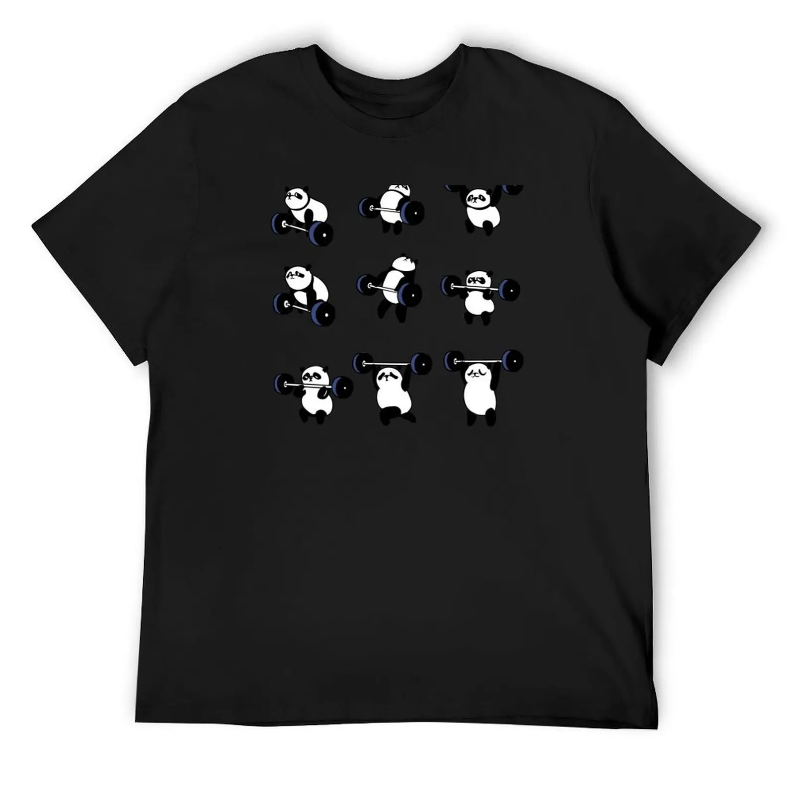 Lifting Panda T-Shirt Clothing Man t-shirt cute tops cotton man t-shirts vintage t shirt men
Lifting Panda T-Shirt Clothing Man t-shirt cute tops cotton man t-shirts vintage t shirt men