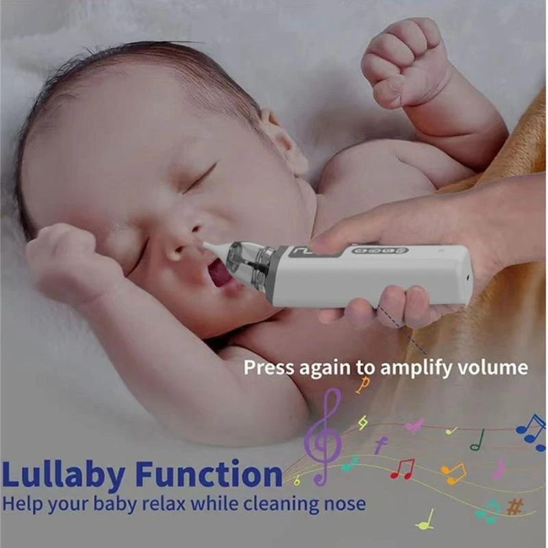 J15U Electric Baby Nasal Aspirator with 3 Soft Silicone Tip Baby Nose Sucker Infant Nasal Congestion Relief Electric Suction
J15U Electric Baby Nasal Aspirator with 3 Soft Silicone Tip Baby Nose Sucker Infant Nasal Congestion Relief Electric Suction