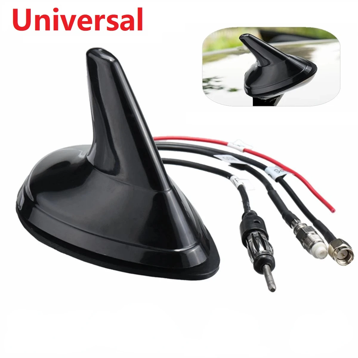 4 In 1 Car Shark Fin Roof Antenna Aerial FM / AM / GPS / GSM Exterior Parts Auto Decoration Accessories Universal
4 In 1 Car Shark Fin Roof Antenna Aerial FM / AM / GPS / GSM Exterior Parts Auto Decoration Accessories Universal