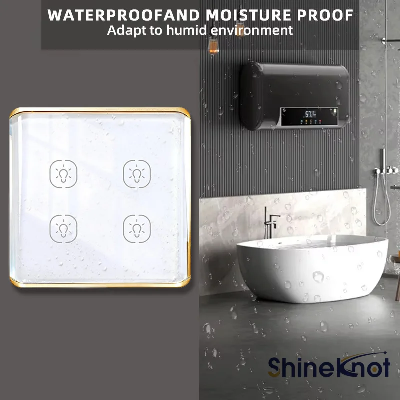 Shineknot 86 Type European Standard Zigbee Wifi Switch With Curved Edge Mirror Intelligent Switch App Remote Control Alexa
Shineknot 86 Type European Standard Zigbee Wifi Switch With Curved Edge Mirror Intelligent Switch App Remote Control Alexa