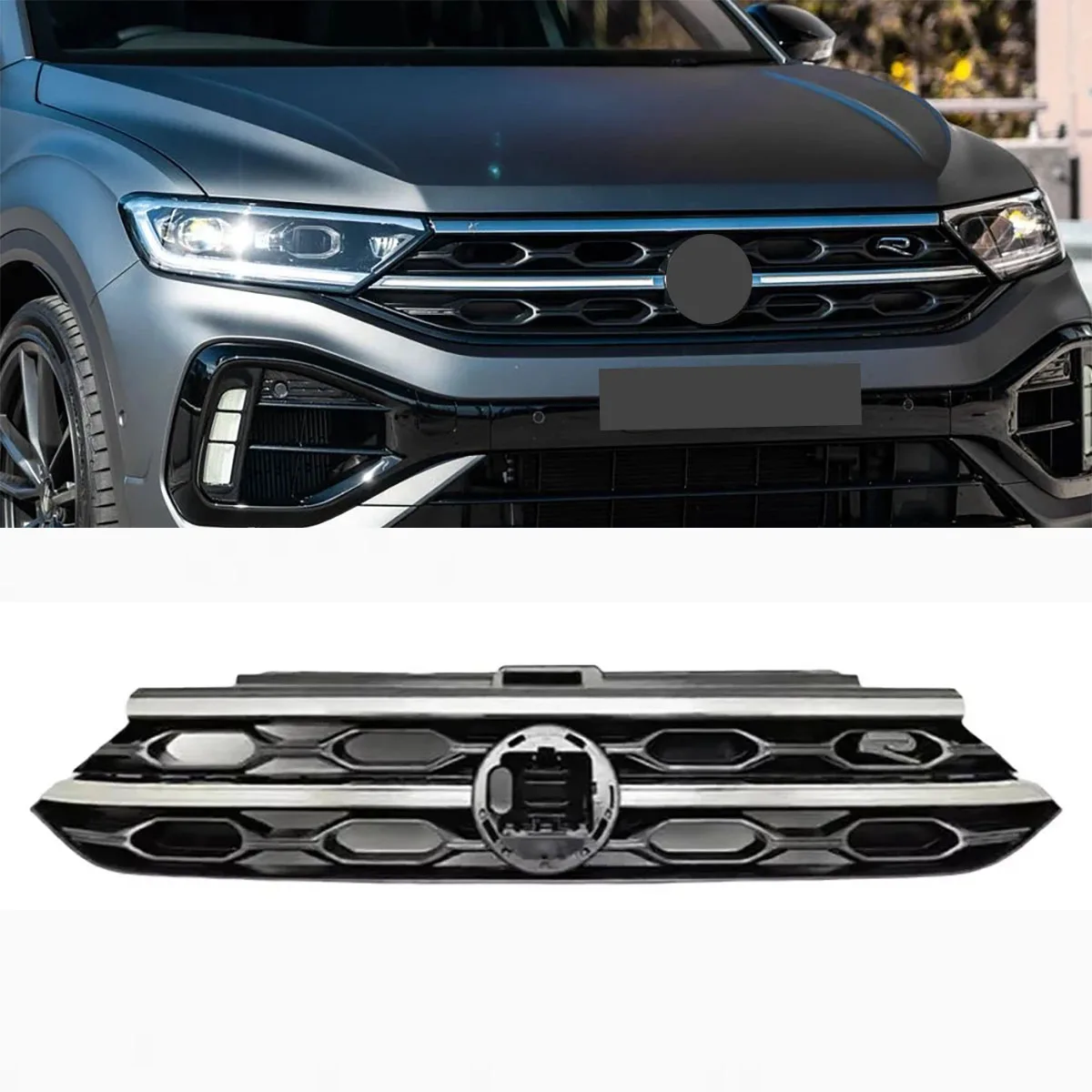 For Volkswagen T-ROC 2022-2025 Model High-spec Front Grille With LED Light Strip OE 2GA 853 653H Car Accessories
For Volkswagen T-ROC 2022-2025 Model High-spec Front Grille With LED Light Strip OE 2GA 853 653H Car Accessories