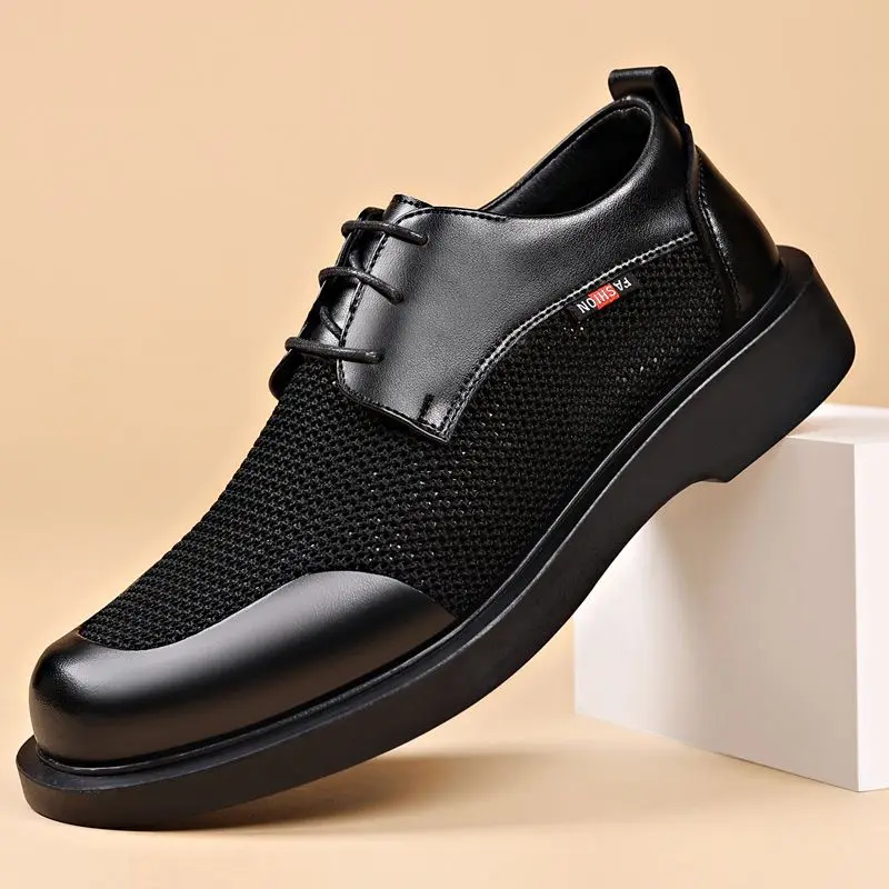 Men's summer breathable 2025 new leather sports British casual thin deodorant mesh sandals shoes
Men's summer breathable 2025 new leather sports British casual thin deodorant mesh sandals shoes
