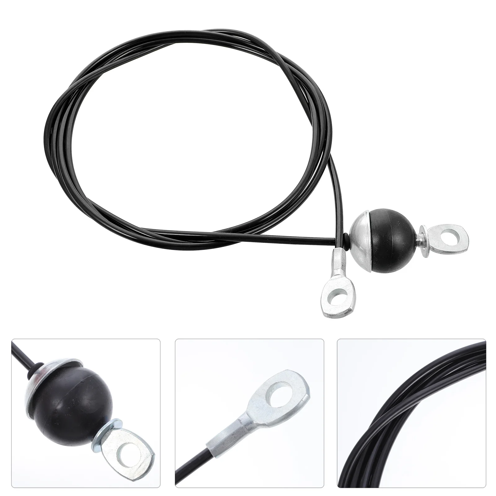 1Pcs Safe Steel Wire Rope Black Heavy Duty Practical Gym Cable Durable Fitness Pulley Accessory Lightweight for Exercise
1Pcs Safe Steel Wire Rope Black Heavy Duty Practical Gym Cable Durable Fitness Pulley Accessory Lightweight for Exercise