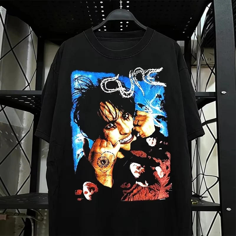 The Cure Therapy Band American Men's Summer Casual Sports Short Sleeve T-Shirt Vibe Portrait Vintage Heavy Cotton Half Sleeve
The Cure Therapy Band American Men's Summer Casual Sports Short Sleeve T-Shirt Vibe Portrait Vintage Heavy Cotton Half Sleeve