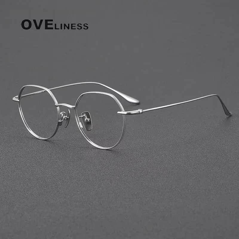 Pure Titanium Glasses Frame Women 2025 Retro Round Eyeglasses frames Men Vintage Eyewear spectacles
Pure Titanium Glasses Frame Women 2025 Retro Round Eyeglasses frames Men Vintage Eyewear spectacles