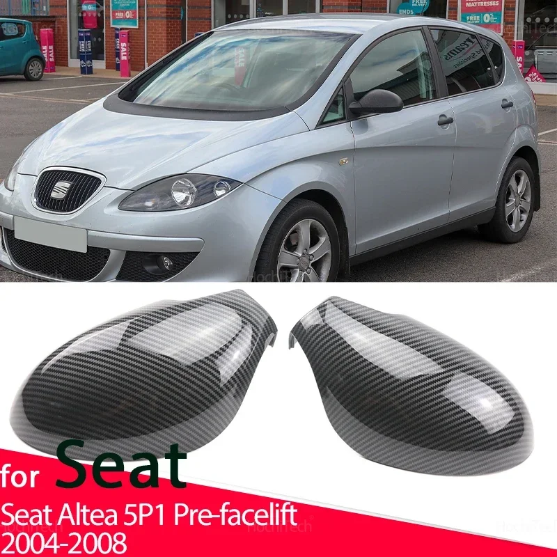 Car ABS Paste Side Door Mirror Cover for Seat Altea 5P1 Pre-facelift 2004-2008 Replacement style Carbon Fiber Mirror Cover
Car ABS Paste Side Door Mirror Cover for Seat Altea 5P1 Pre-facelift 2004-2008 Replacement style Carbon Fiber Mirror Cover