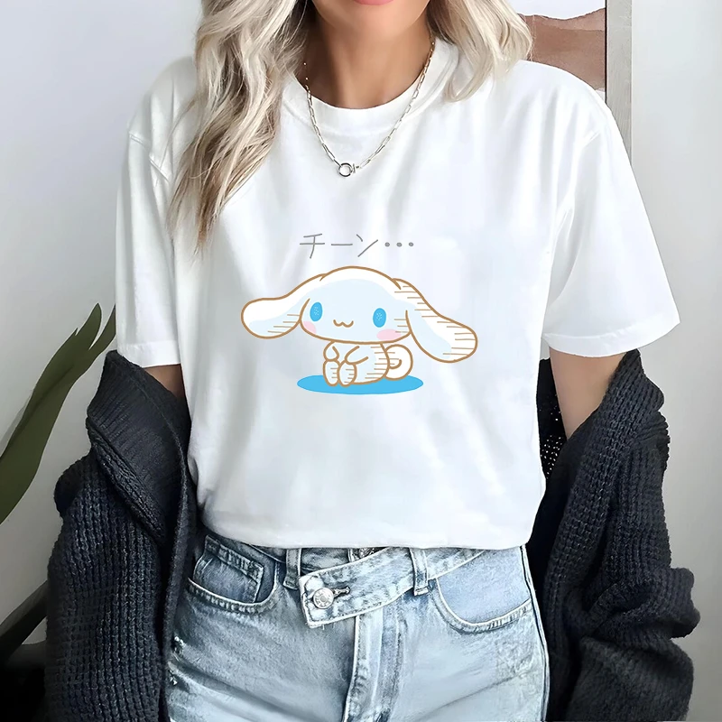 Women's New Cute Cartoon Printed T-shirt Women's Fashionable and Casual Trend Outdoor Cartoon Cotton Shirt Top Women's T-shirt
Women's New Cute Cartoon Printed T-shirt Women's Fashionable and Casual Trend Outdoor Cartoon Cotton Shirt Top Women's T-shirt