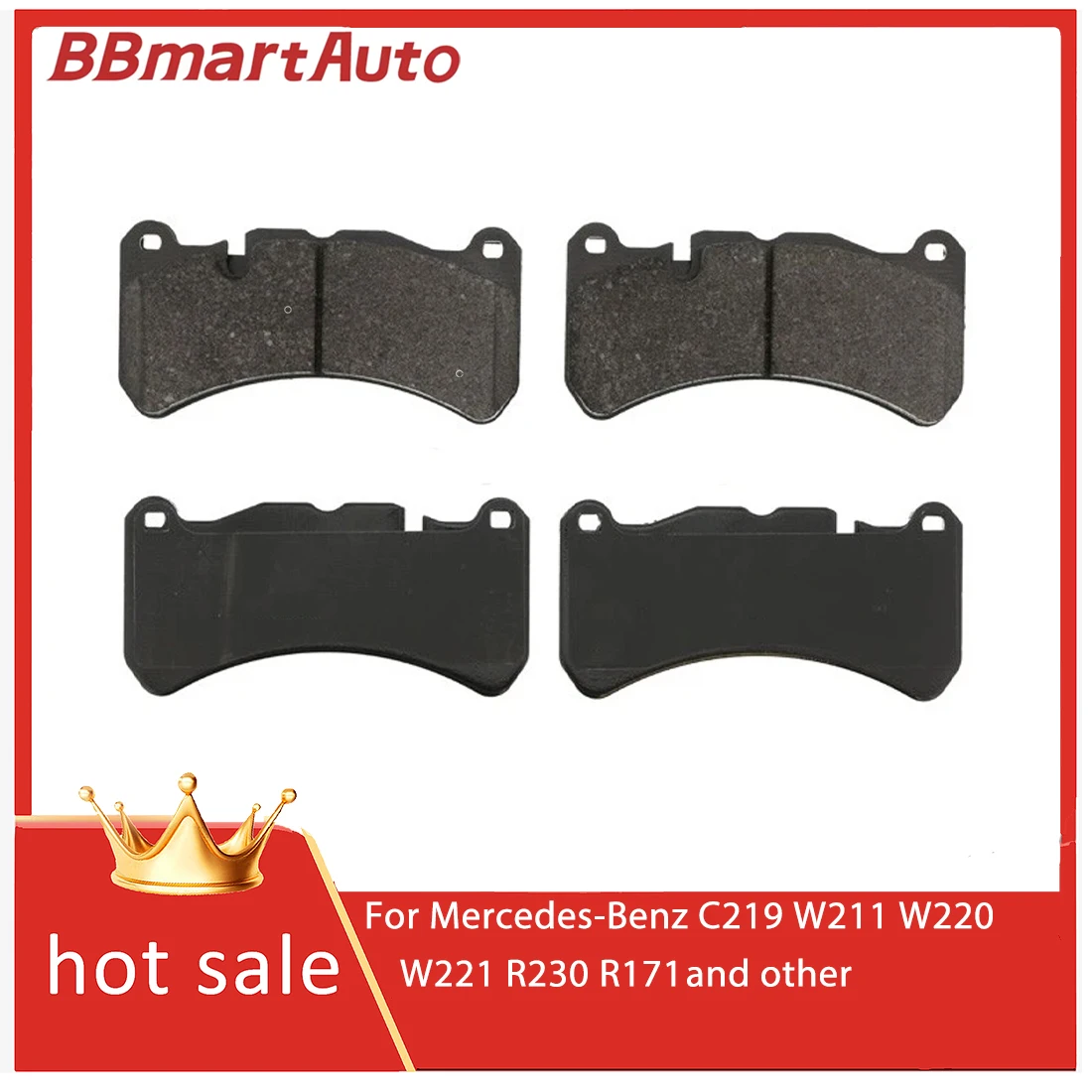 0044205020 Front brake pads for Mercedes-Benz CLK55 AMG SLK55 CLK63 and other.Hot selling auto parts
0044205020 Front brake pads for Mercedes-Benz CLK55 AMG SLK55 CLK63 and other.Hot selling auto parts